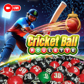 Cricket Ball Roulette wheel at GCash Games